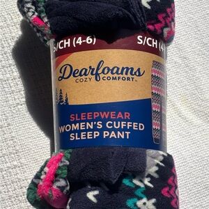 Dearfoams Women's Cuffed Sleep Pants